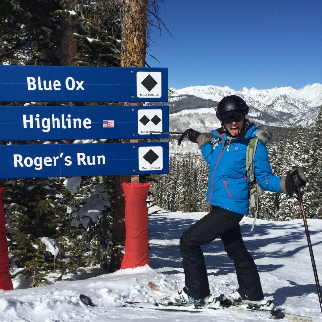Chair 10 Trail sign Vail