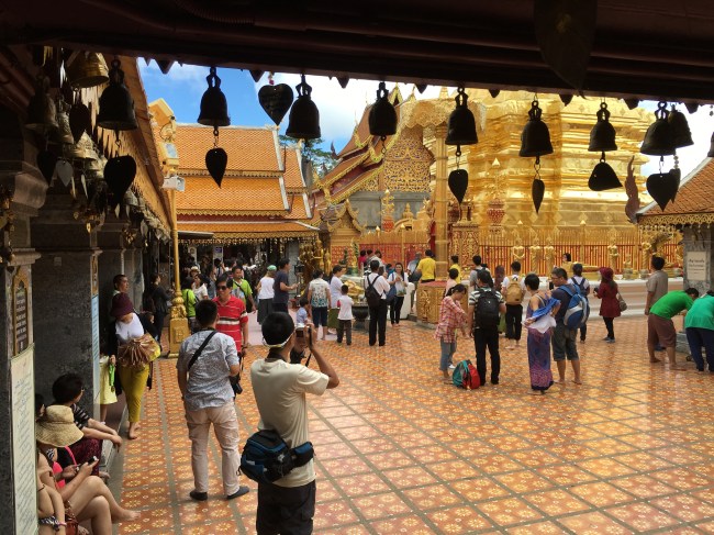 Doi Suthep memorial bells