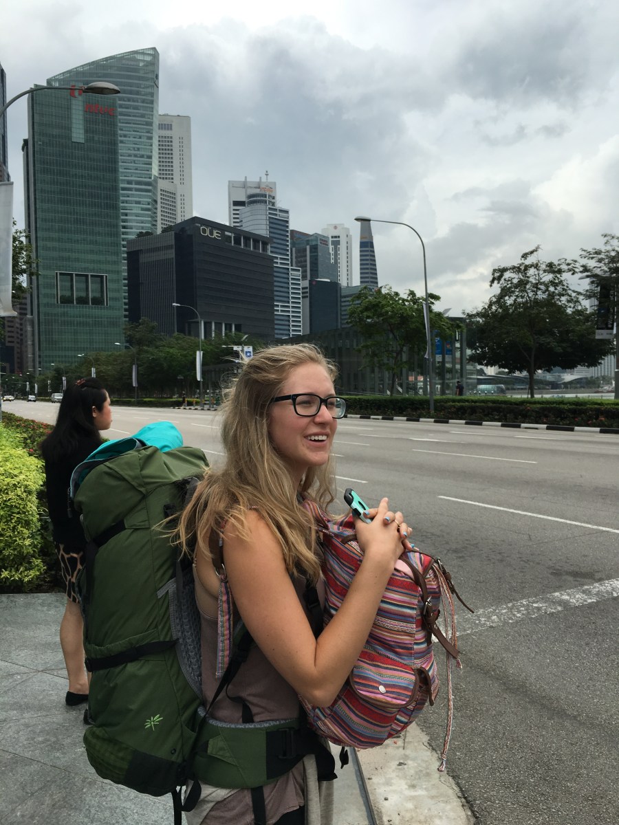 Backpacking Singapore