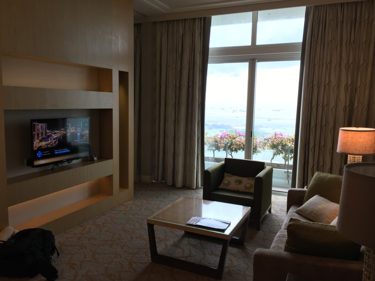 Pictures of room at Marina Bay Sands Singapore
