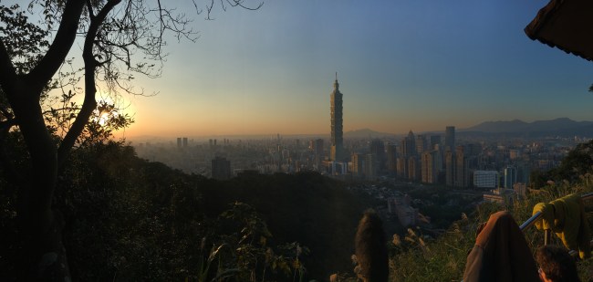 Taipei 101 from Elephant Mountain