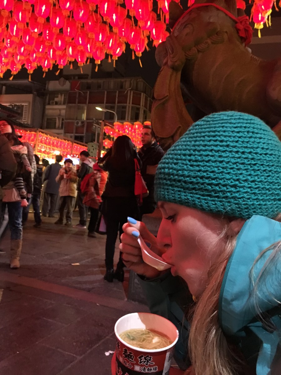 Temple in Shilin Night Market