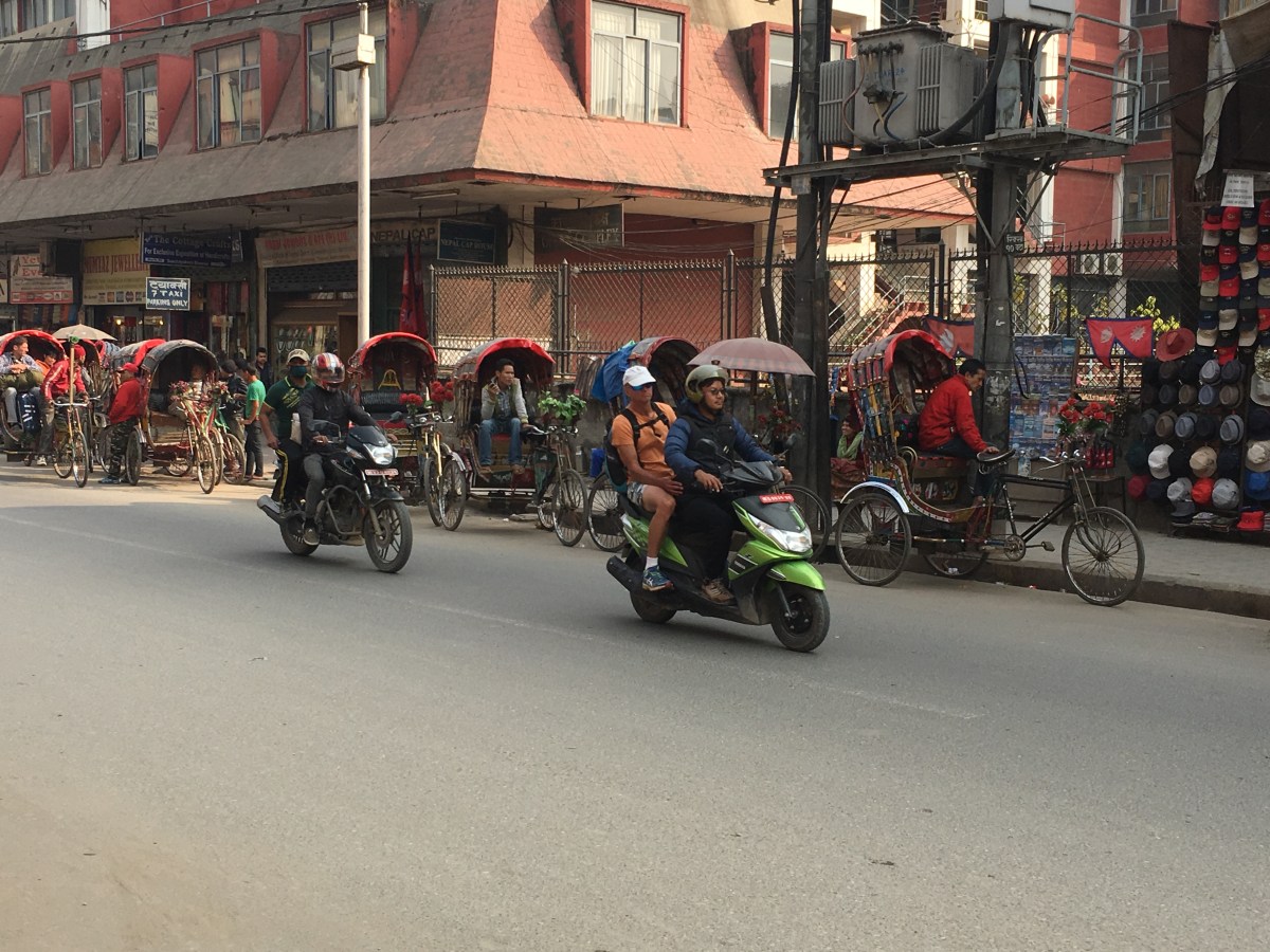 Nepal Rickshaw Taxis