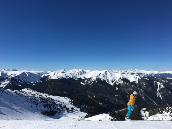 Snowboarding Arapahoe Basin Colorado