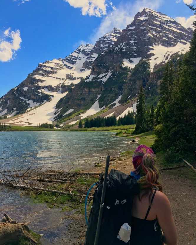 Bell Cord Climb Maroon Bells