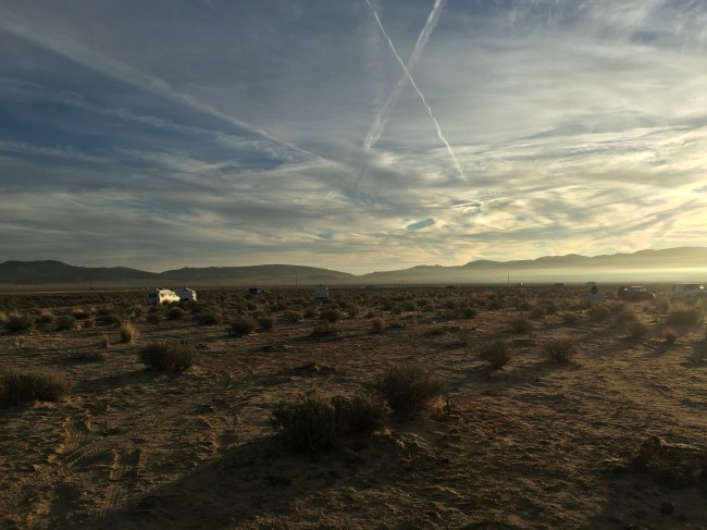 Free camping near Joshua Tree