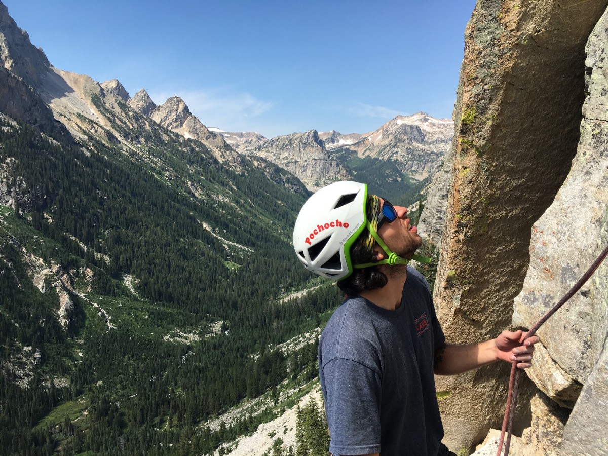 Guide's Wall Climb Grand Teton National Park
