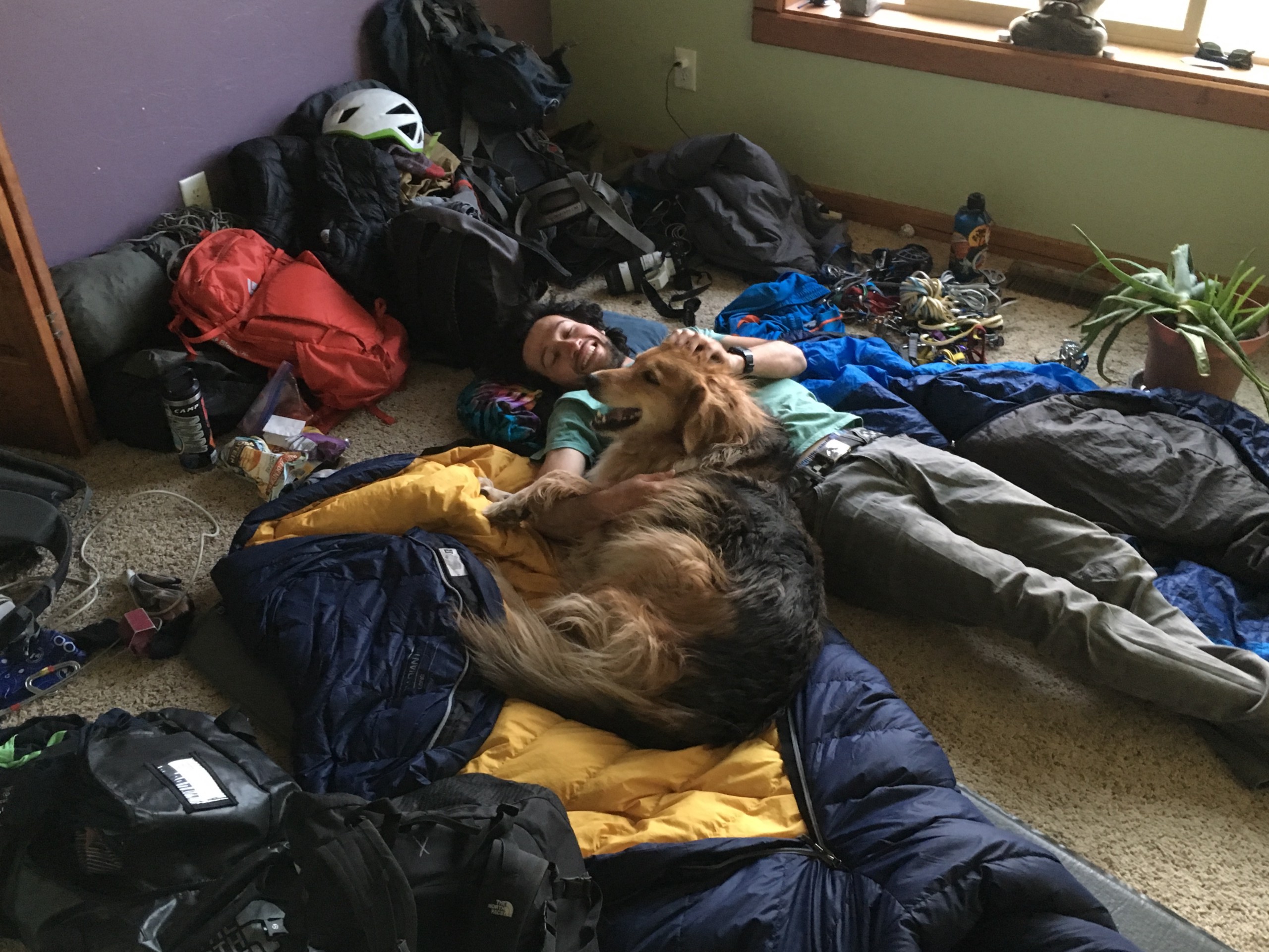 Dirtbag climbers Tetons Victor, Idaho Grand Teton Climbing Tips and Trip Reports
