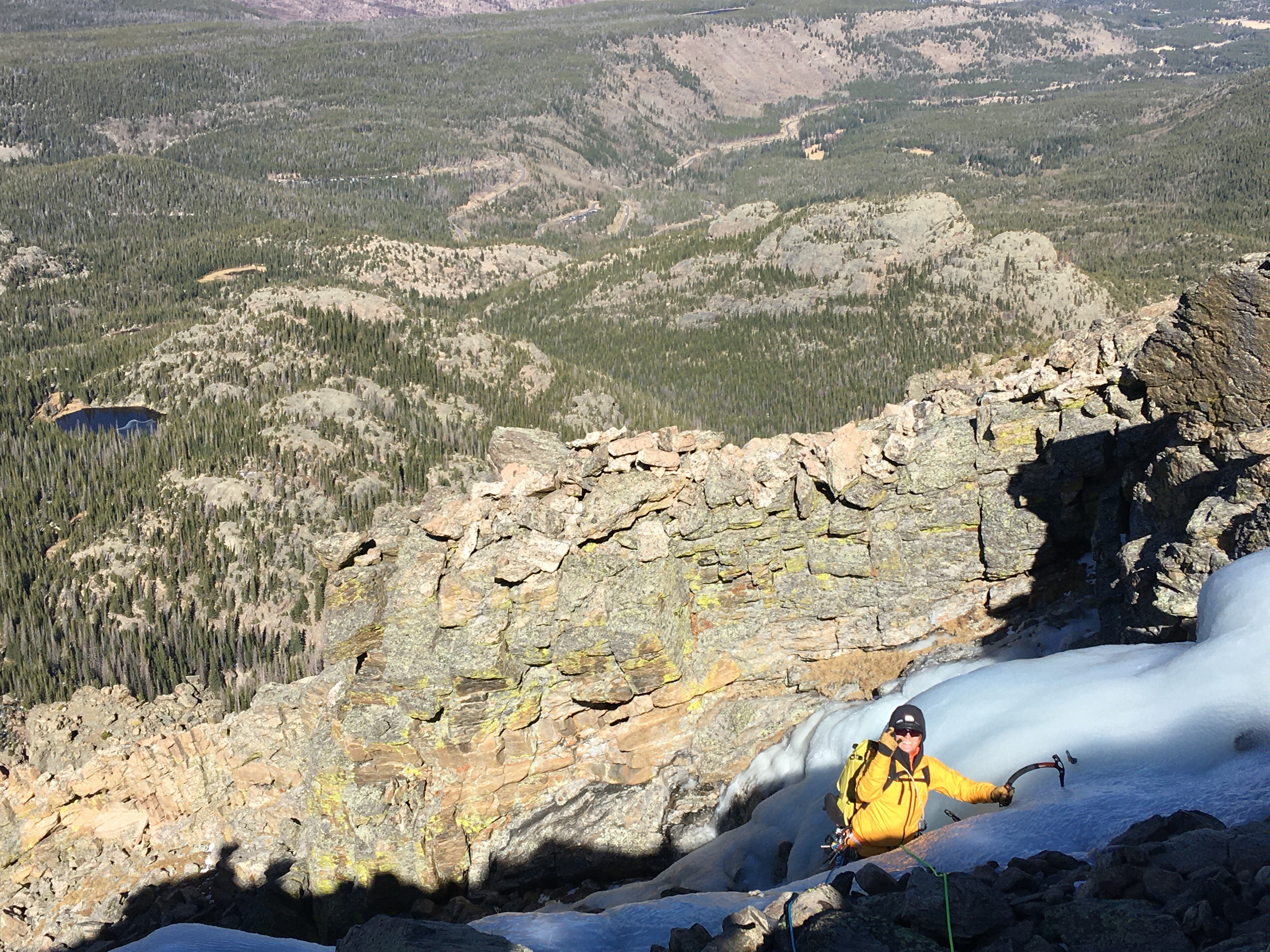 ice climbing RMNP